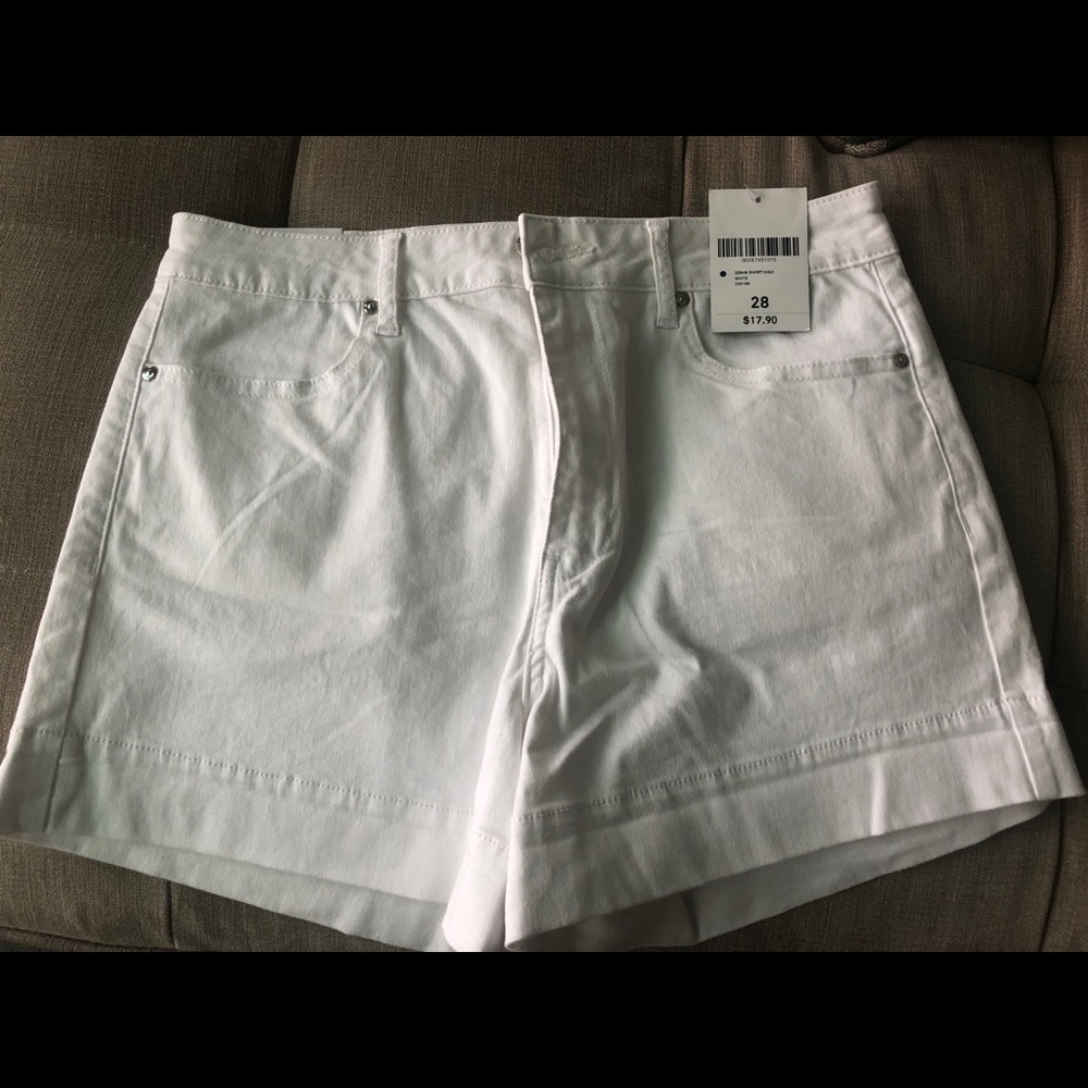 White shorts